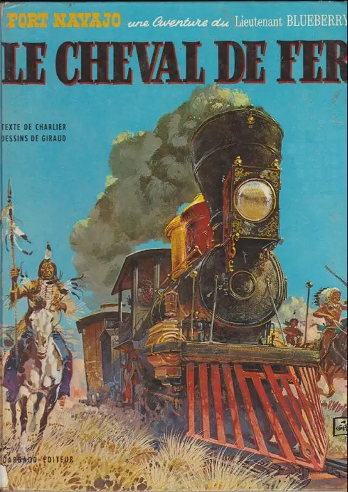 Couverture de l'album Blueberry Tome 7 Le cheval de fer