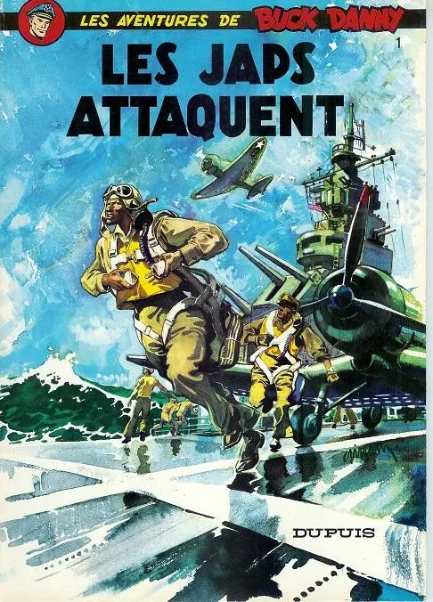 Couverture de l'album Buck Danny Tome 1 Les japs attaquent