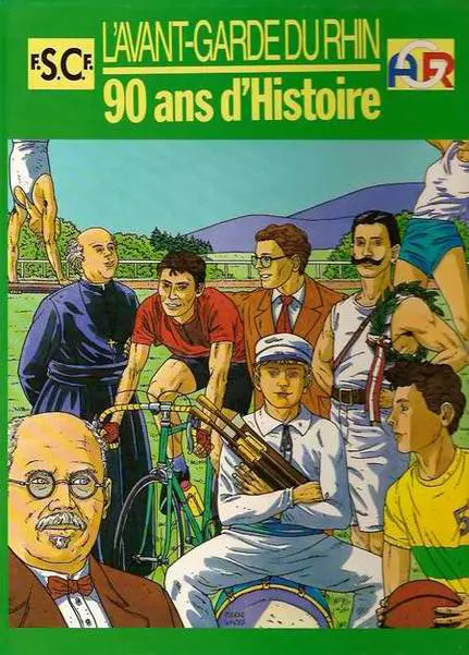 Couverture de l'album L'Avant-garde du Rhin 90 ans d'Histoire