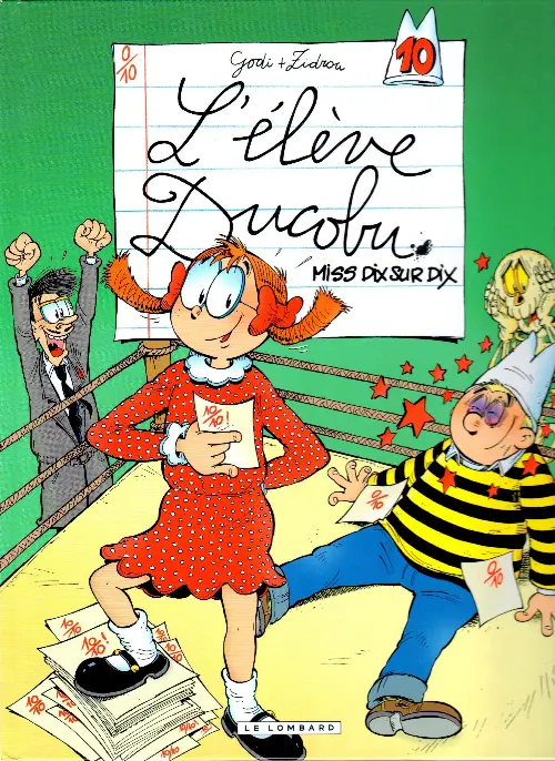 Couverture de l'album L'Élève Ducobu Tome 10 Miss Dix sur Dix