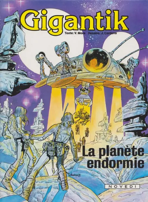 Couverture de l'album Gigantik Tome 4 La planète endormie