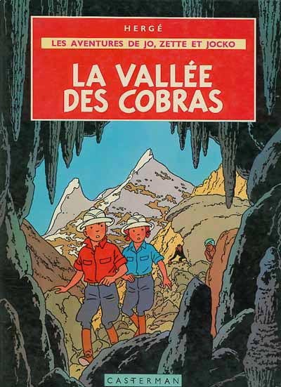 Couverture de l'album Les Aventures de Jo, Zette et Jocko Tome 5 La vallée des cobras