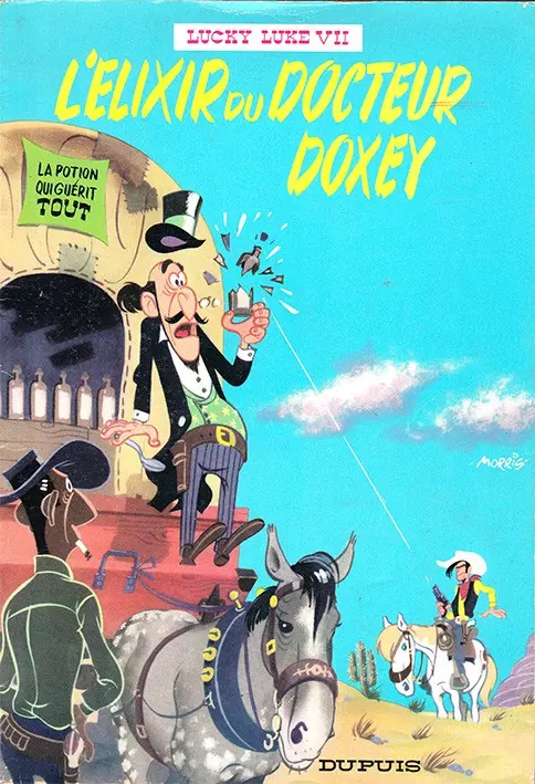 Couverture de l'album Lucky Luke Tome 7 L'Elixir du Docteur Doxey