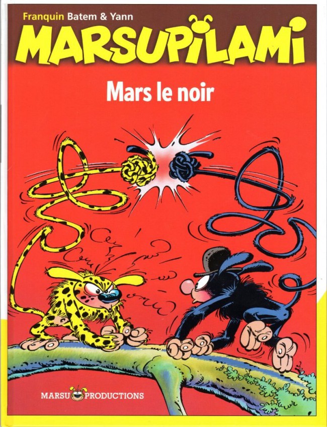 Couverture de l'album Marsupilami Tome 3 Mars le noir