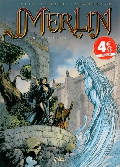 Couverture de l'album Merlin Tome 1 La colère d'Ahès