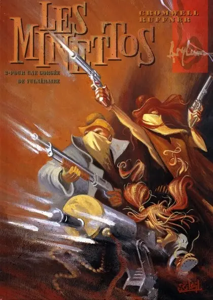 Couverture de l'album Minettos Desperados Tome 3 Pour une gorgée de vulnéraire