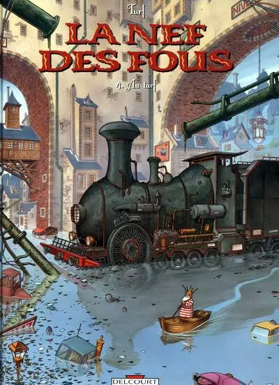 Couverture de l'album La Nef des fous Tome 4 Au turf
