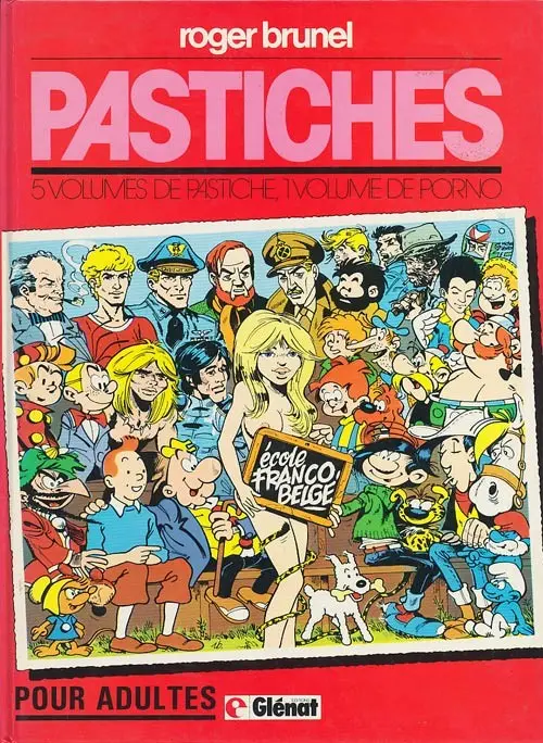 Couverture de l'album Pastiches Tome 1 Ecole franco-belge