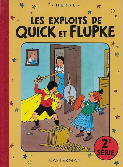 Couverture de l'album Quick et Flupke - Gamins de Bruxelles 2e série