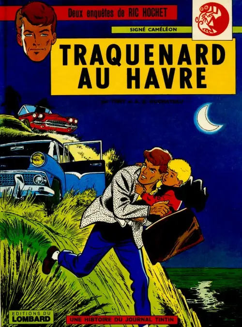 Couverture de l'album Ric Hochet Tome 1 Traquenard au Havre
