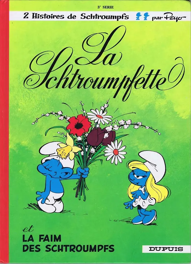 Couverture de l'album Les Schtroumpfs Tome 3 La Schtroumpfette
