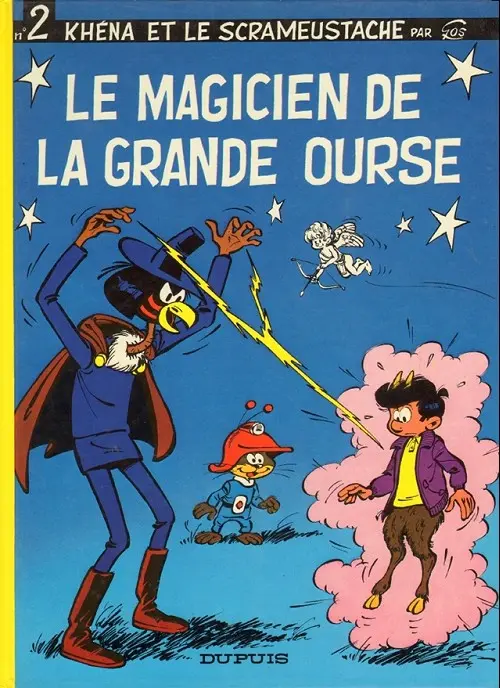 Couverture de l'album Le Scrameustache Tome 2 Le magicien de la Grande Ourse