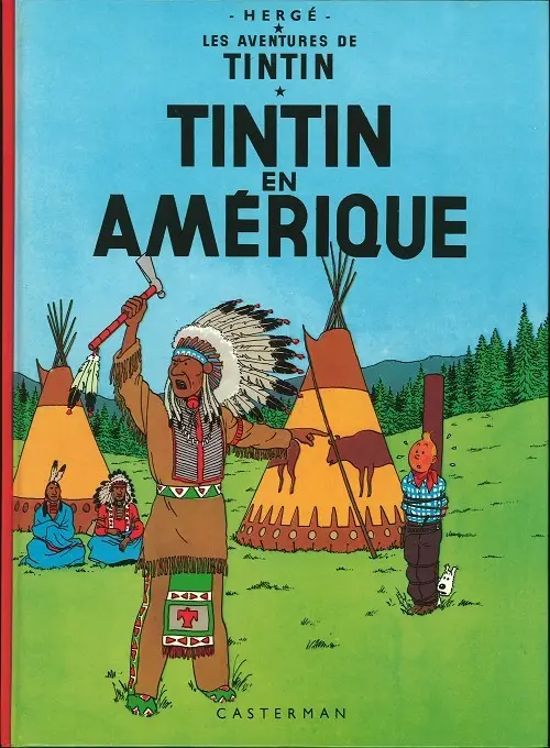 Couverture de l'album Tintin Tome 3 Tintin en Amérique