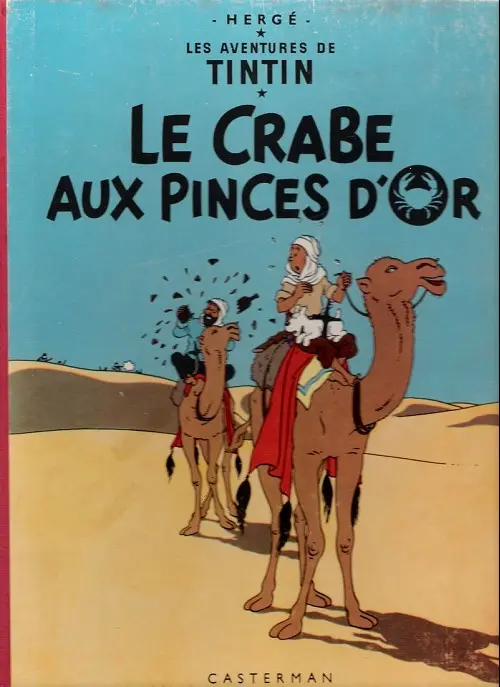 Couverture de l'album Tintin Tome 9 Le crabe aux pinces d'or