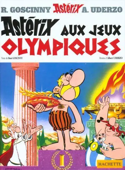 Couverture de l'album Astérix Tome 12 Astérix aux jeux Olympiques