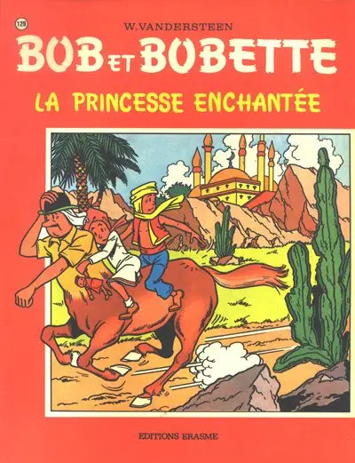 Couverture de l'album Bob et Bobette Tome 129 La princesse enchantée