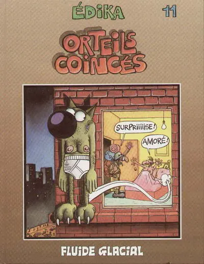 Couverture de l'album Édika Tome 11 Orteils Coincés