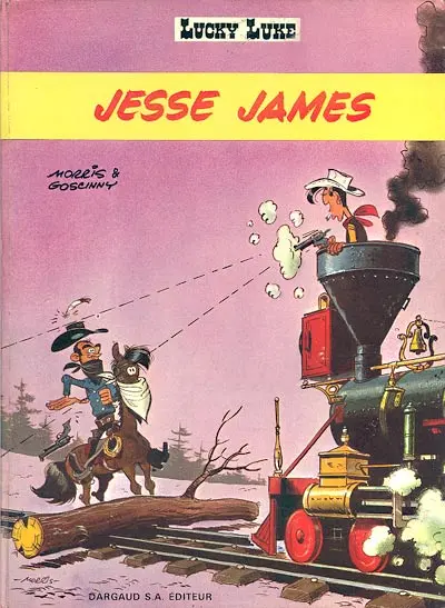 Couverture de l'album Lucky Luke Tome 35 Jesse James