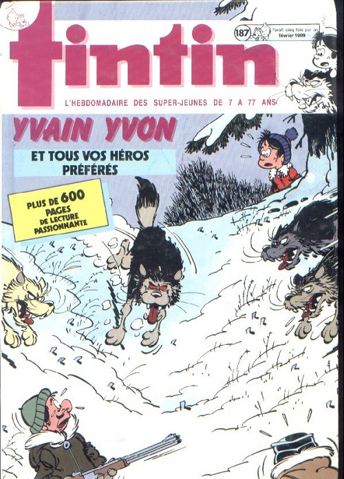 Couverture de l'album Tintin Tome 187