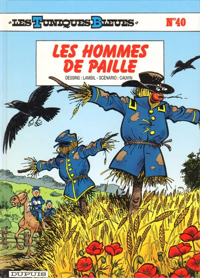 Couverture de l'album Les Tuniques Bleues Tome 40 Les hommes de paille