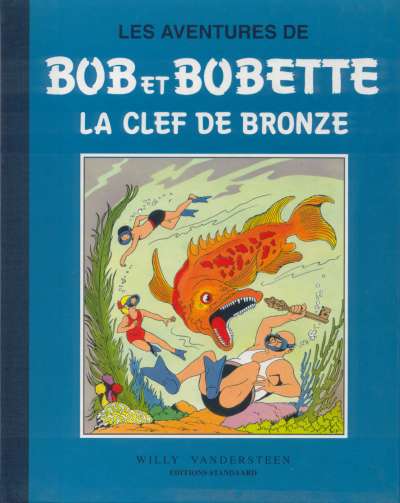 Couverture de l'album Bob et Bobette Tome 2 La clef de bronze