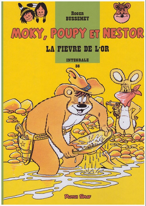Couverture de l'album Moky, Poupy et Nestor Tome 36 La fièvre de l'or
