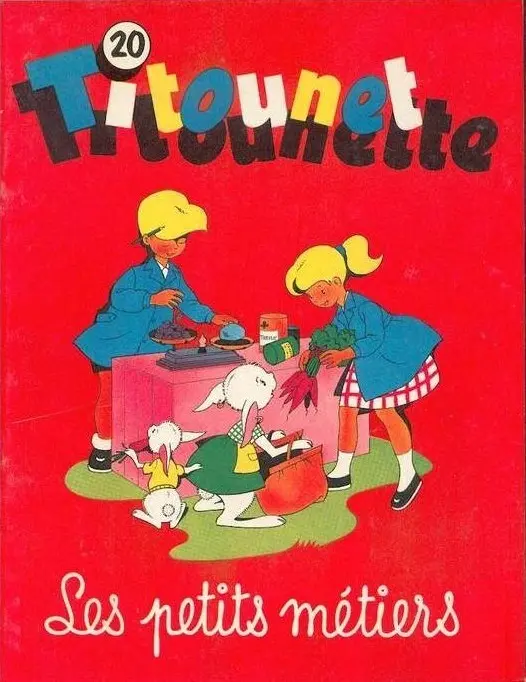 Couverture de l'album Titounet et Titounette Tome 20 Les petits métiers