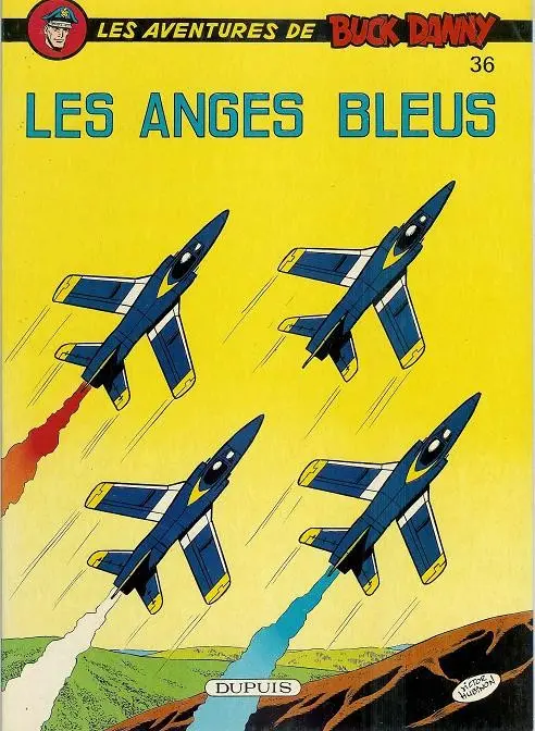 Couverture de l'album Buck Danny Tome 36 Les Anges Bleus
