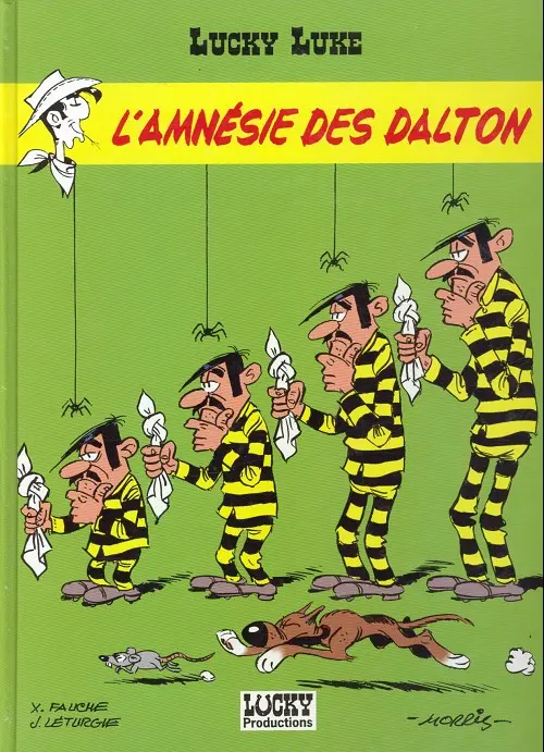 Couverture de l'album Lucky Luke Tome 60 L'amnésie des Dalton