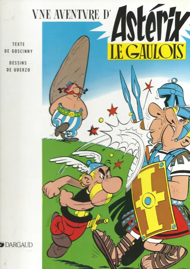 Couverture de l'album Astérix Tome 1 Astérix le gaulois