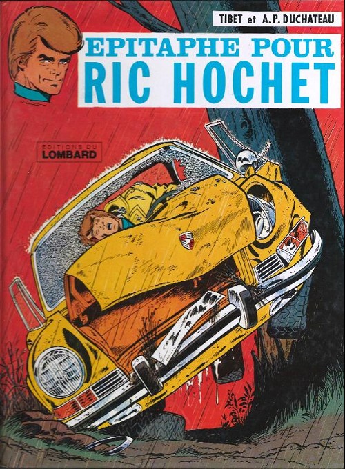 Couverture de l'album Ric Hochet Tome 17 Épitaphe pour Ric Hochet