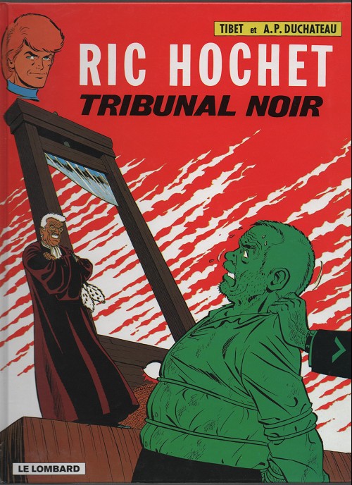 Couverture de l'album Ric Hochet Tome 32 Tribunal noir
