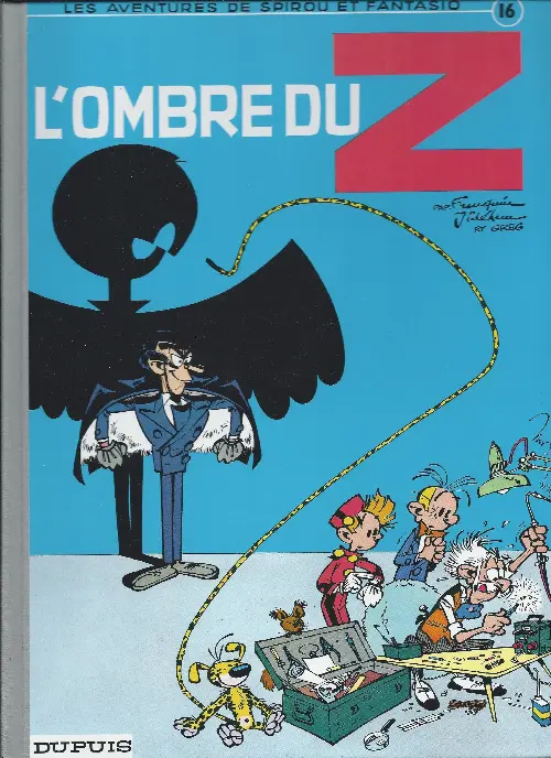 Couverture de l'album Spirou et Fantasio Tome 16 L'ombre du Z