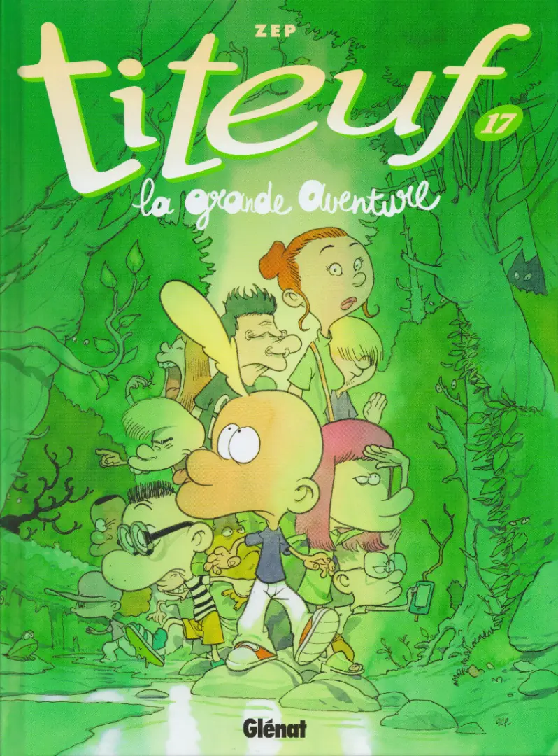Couverture de l'album Titeuf Tome 17 La grande aventure