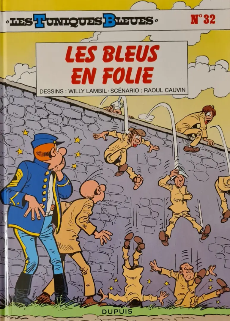 Couverture de l'album Les Tuniques Bleues Tome 32 Les bleus en folie