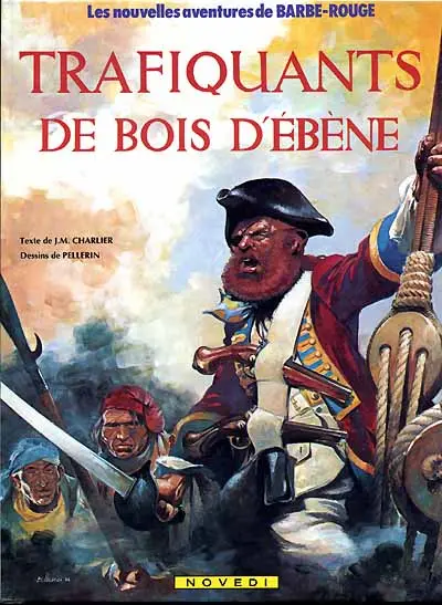 Couverture de l'album Barbe-Rouge Tome 22 Trafiquants de bois d'ébène