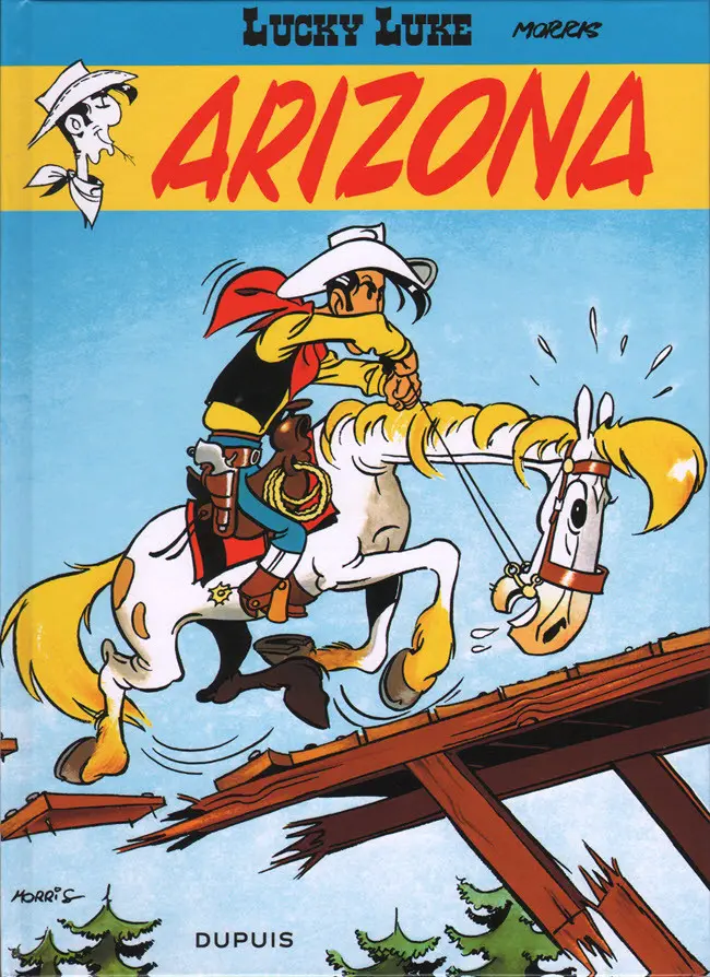 Couverture de l'album Lucky Luke Tome 3 Arizona