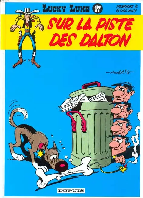 Couverture de l'album Lucky Luke Tome 17 Sur la piste des Dalton