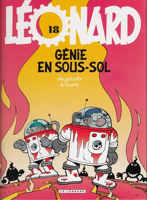 Couverture de l'album Léonard Tome 18 Génie en sous-sol