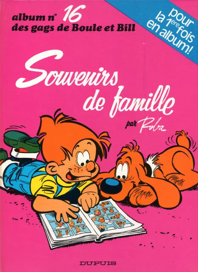 Couverture de l'album Boule & Bill Tome 16 Souvenirs de famille