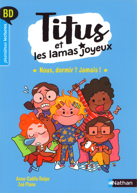 Couverture de l'album Titus et les lamas joyeux 4 Nous dormir ? Jamais !