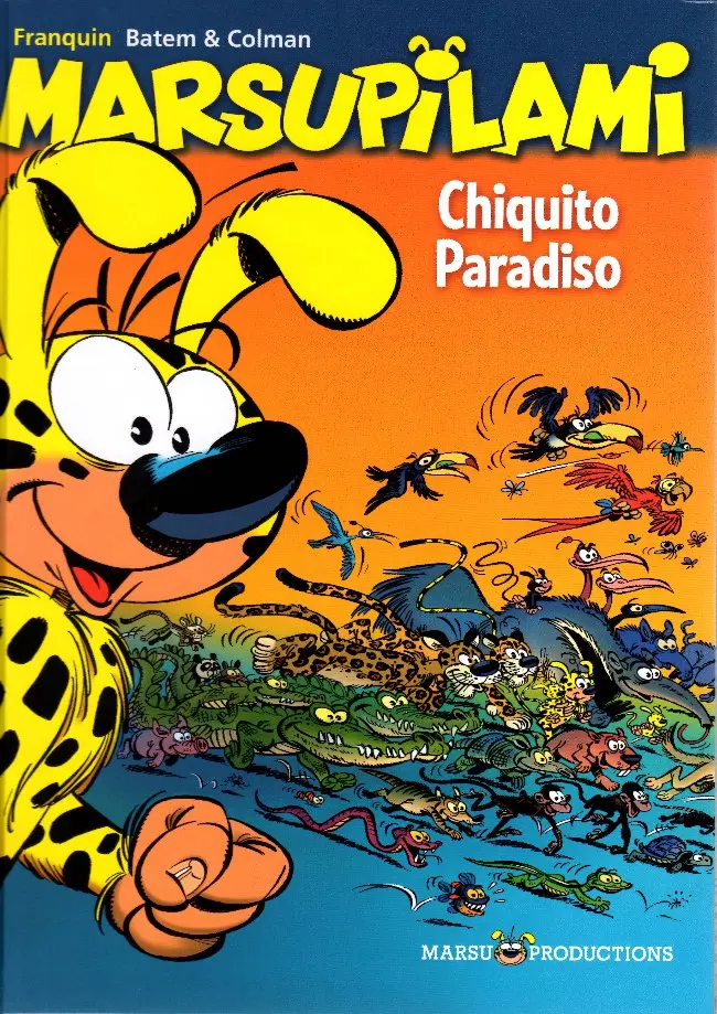 Couverture de l'album Marsupilami Tome 22 Chiquito Paradiso