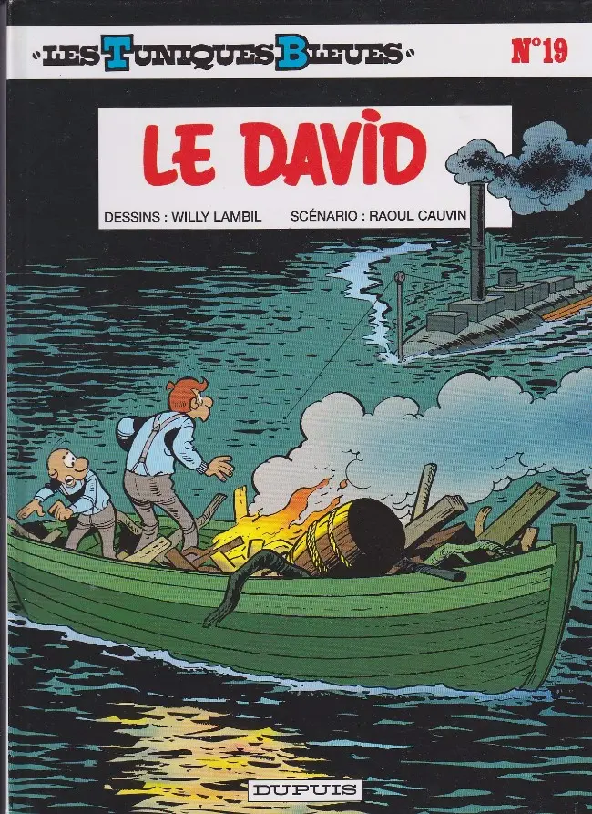 Couverture de l'album Les Tuniques Bleues Tome 19 Le David
