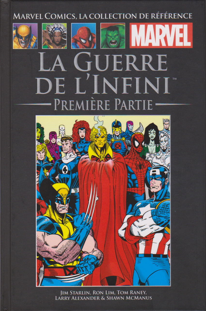 Couverture de l'album Marvel Comics - La collection de référence Tome 174 La Guerre de L'Infini : Première Partie