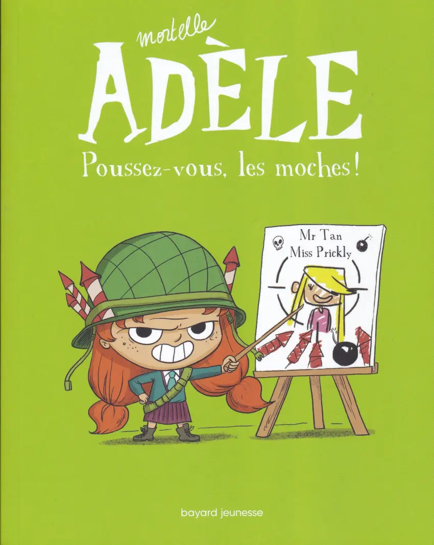 Couverture de l'album Mortelle Adèle Tome 5 Poussez-vous, les moches !