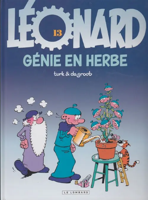 Couverture de l'album Léonard Tome 13 Génie en herbe