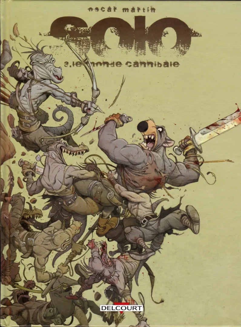 Couverture de l'album Solo Tome 3 Le Monde cannibale