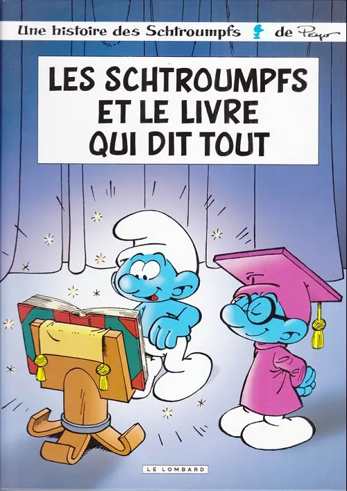 Couverture de l'album Les Schtroumpfs Tome 26 Les schtroumpfs et le livre qui dit tout