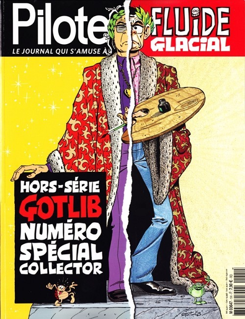 Couverture de l'album Fluide Glacial Hors-série Gotlib - Numéro spécial collector