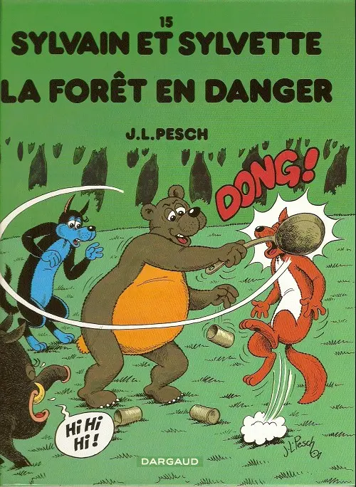 Couverture de l'album Sylvain et Sylvette Tome 15 La forêt en danger